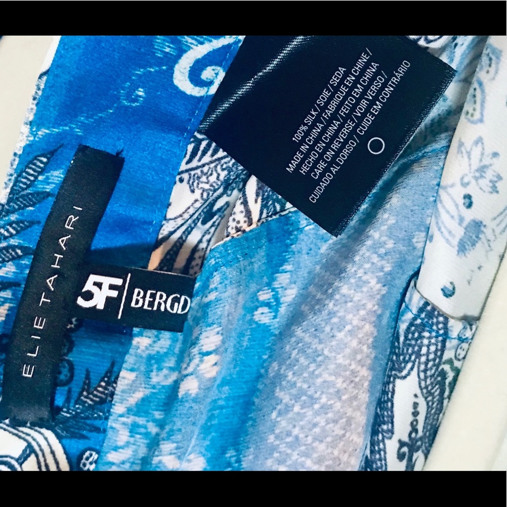 🦋 Elie Tahari 100% silk pant